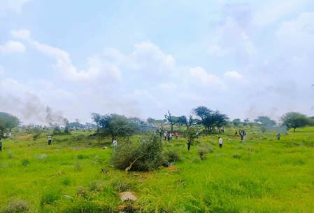 राजस्थान : चूरू में क्रैश हुए जगुआर फाइटर जेट का ब्लैक बॉक्स बरामद