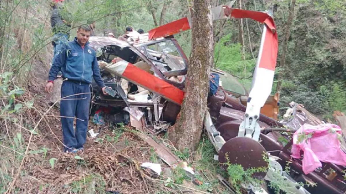 Helicopter Crash Uttarkashi