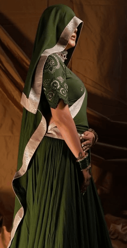 हरियाली तीज पर सपना ने अपनाया देसी लुक, शेयर की तस्वीरें