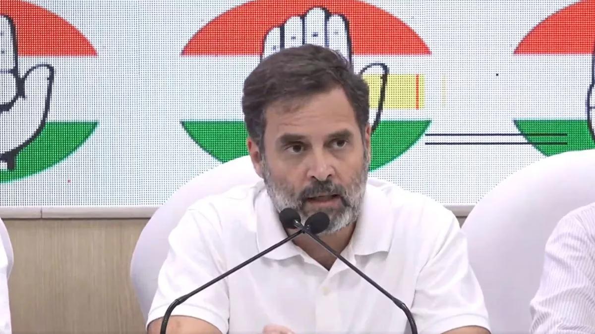 Rahul Gandhi statement