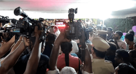 मंत्री वीना जॉर्ज ने अपने खिलाफ विरोध प्रदर्शन के लिए एलओपी सतीशन को दोषी ठहराया