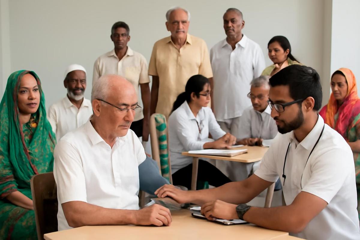senior citizen health camp
