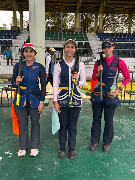 मेराज अहमद खान और गनेमत सेखों ने दूसरे शॉटगन राष्ट्रीय ट्रायल्स में शीर्ष स्थान हासिल किया