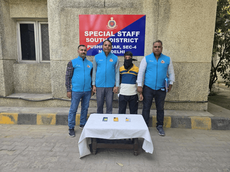 दिल्ली पुलिस ने कुख्यात 'काकू गैंग' के मॉड्यूल का किया भंडाफोड़, एक शातिर अपराधी गिरफ्तार