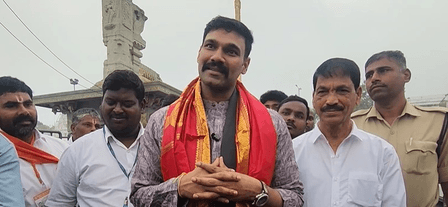 'टायसन नायडू' की रिलीज से पहले बेल्लमकोंडा श्री निवास ने किए तिरुपति बालाजी के दर्शन, फैंस से मांगा समर्थन