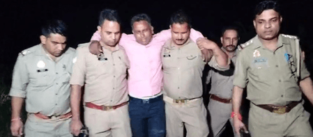 मेरठ एसिड अटैक : मुठभेड़ में आरोपी महेंद्र गिरफ्तार, बात नहीं करने पर कराया हमला