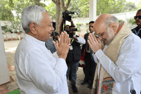 अमित शाह को जन्मदिन पर नीतीश कुमार और चंद्रबाबू नायडू समेत कई मुख्यमंत्रियों ने दीं शुभकामनाएं