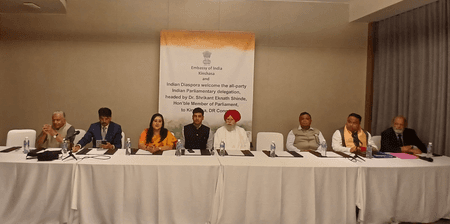 कांगो में श्रीकांत शिंदे का प्रतिनिधिमंडल प्रवासी समुदाय से मिला