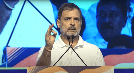 कांग्रेस सांसद राहुल गांधी का नया आरोप- वेबसाइट बंद कर सबूत मिटा रहा चुनाव आयोग