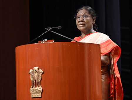 कृषि क्षेत्र में महिलाओं को नीति निर्माण, निर्णय प्रक्रिया और नेतृत्व के पदों में अधिक भूमिका मिलनी चाहिए: राष्ट्रपति द्रौपदी मुर्मु