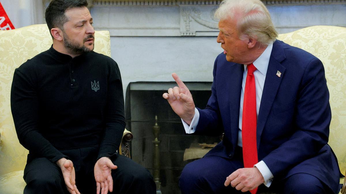 Trump Zelensky clash