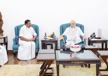 दिल्ली में अमित शाह से मिलेंगे पलानीस्वामी, एआईएडीएमके-भाजपा में सीट बंटवारे पर अहम चर्चा