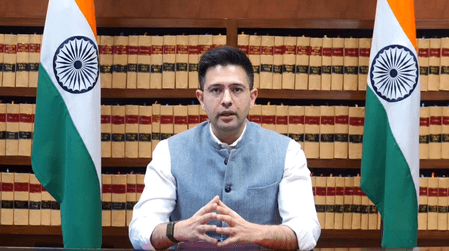 राज्यसभा सांसद राघव चड्ढा की पाकिस्तान को कड़ी चेतावनी : “रावलपिंडी में लहराएगा भारत का तिरंगा”