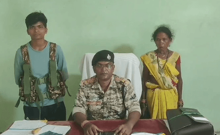 छत्तीसगढ़ के सुकमा में दो लाख की इनामी महिला नक्सली गिरफ्तार