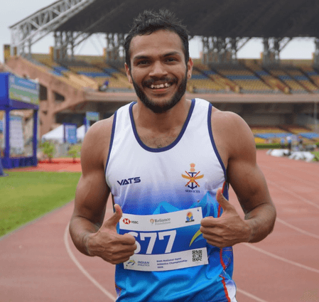 राष्ट्रीय ओपन एथलेटिक्स चैंपियनशिप : मणिकांता ने 100 मीटर में स्वर्ण पदक जीता