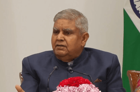 मानसून सत्र से पहले उपराष्ट्रपति धनखड़ की अपील, 'परस्पर सम्मान रखें और व्यक्तिगत हमलों से बचें'