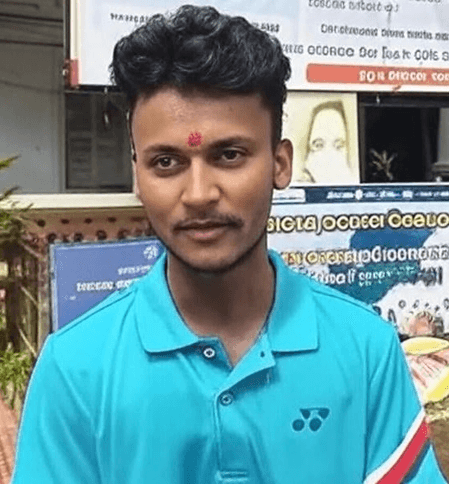 राष्ट्रीय युवा पैरा बैडमिंटन चैंपियनशिप में ढेंकनाल के बिभासिंधु बारिक ने जीते तीन मेडल