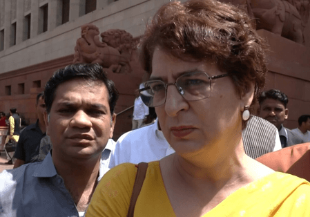 कांग्रेस हमेशा महिला आरक्षण के पक्ष में, सरकार इसके नाम पर चला रही राजनीतिक एजेंडा: प्रियंका गांधी