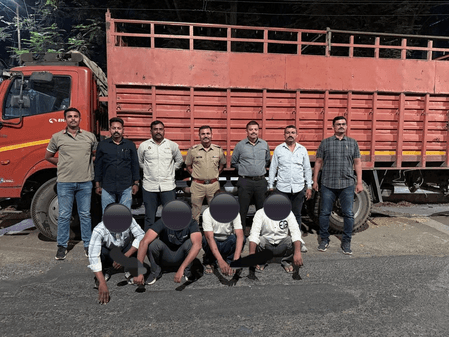 महाराष्ट्र: पुणे में बीएसएनएल की केबल चोरी करने वाले अंतरराज्यीय गिरोह का भंडफोड़, 9 गिरफ्तार
