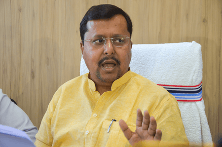 प्रशांत किशोर राजद की 'बी' टीम बनकर काम कर रहे : नितिन नबीन