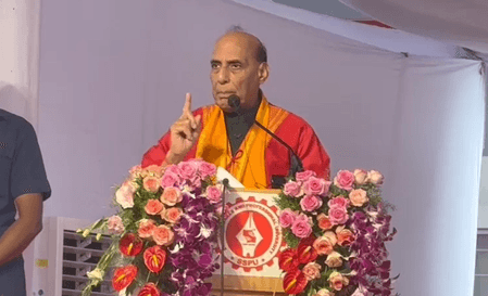 भारत के युवा ही राष्ट्र की सच्ची ताकत हैं : रक्षा मंत्री राजनाथ सिंह