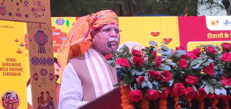 फरीदाबाद : सूरजकुंड दीपावली मेले का समापन, डिजिटल इंडिया की दिखी झलक