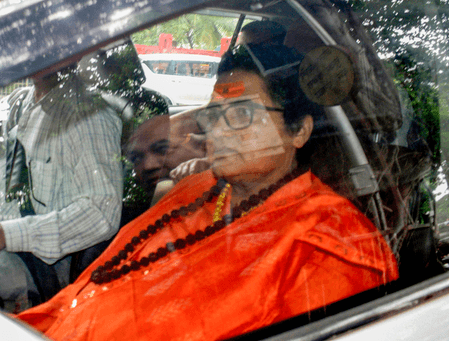 हिंदू आतंकवाद का झूठा नैरेटिव गढ़ने वालों का मुंह काला हुआ: साध्वी प्रज्ञा सिंह ठाकुर