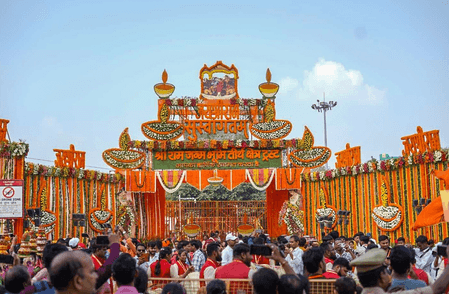 आज से राम मंदिर के शिखर को स्वर्ण जड़ित करने की प्रक्रिया होगी शुरू: नृपेंद्र मिश्रा