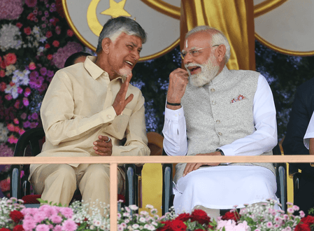 पीएम मोदी के नेतृत्व में भारत को फिर से मिला आत्मविश्वास: चंद्रबाबू नायडू