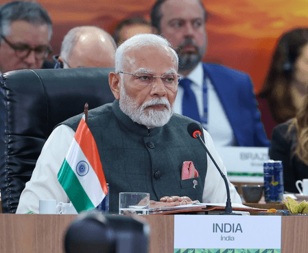 पीपल, प्लेनेट और प्रोग्रेस की भावना से प्रेरित है भारत : पीएम मोदी