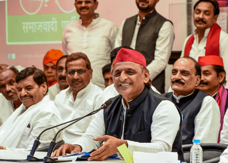 भगवान को नचाने का अहंकार रखने वालों को भगवान ने ही नचा दिया : अखिलेश यादव
