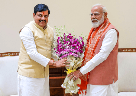 सीएम मोहन यादव की प्रधानमंत्री मोदी से मुलाकात, विकास के मुद्दों पर चर्चा