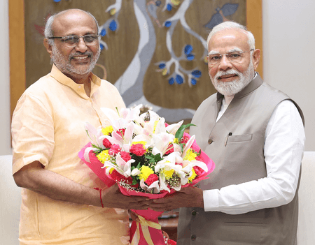 उपराष्ट्रपति चुनाव : एनडीए उम्मीदवार सीपी राधाकृष्णन 20 अगस्त को करेंगे नामांकन, पीएम मोदी होंगे शामिल