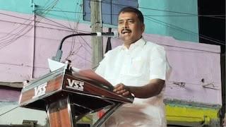 तमिलनाडु के मुख्यमंत्री के खिलाफ धमकी भरा भाषण देने वाले डीएमके विधायक गिरफ्तार