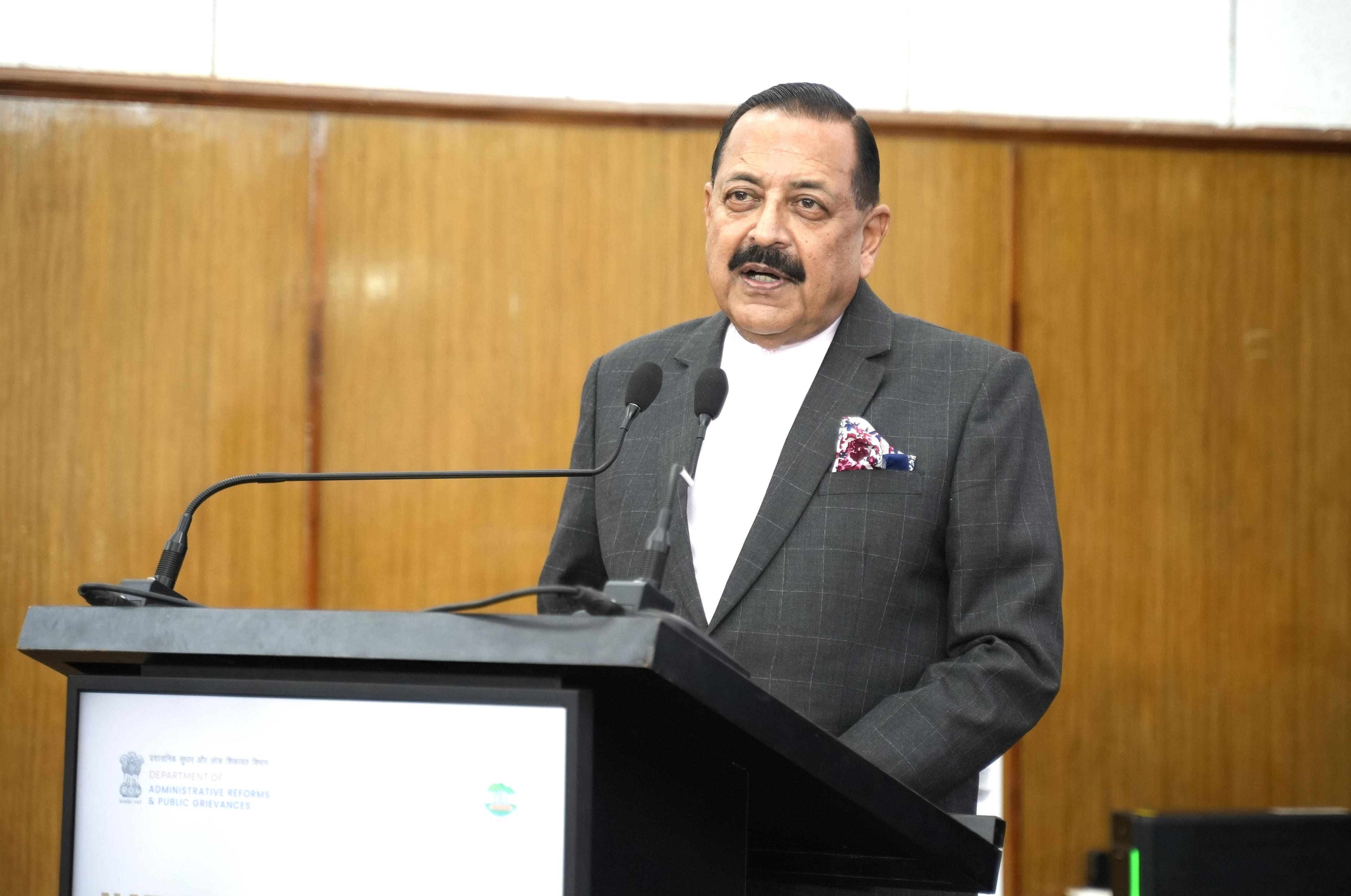 एआई-आधारित सुधारों के साथ शासन व्यवस्था के नए दौर में प्रवेश कर रहा भारत: जितेंद्र सिंह