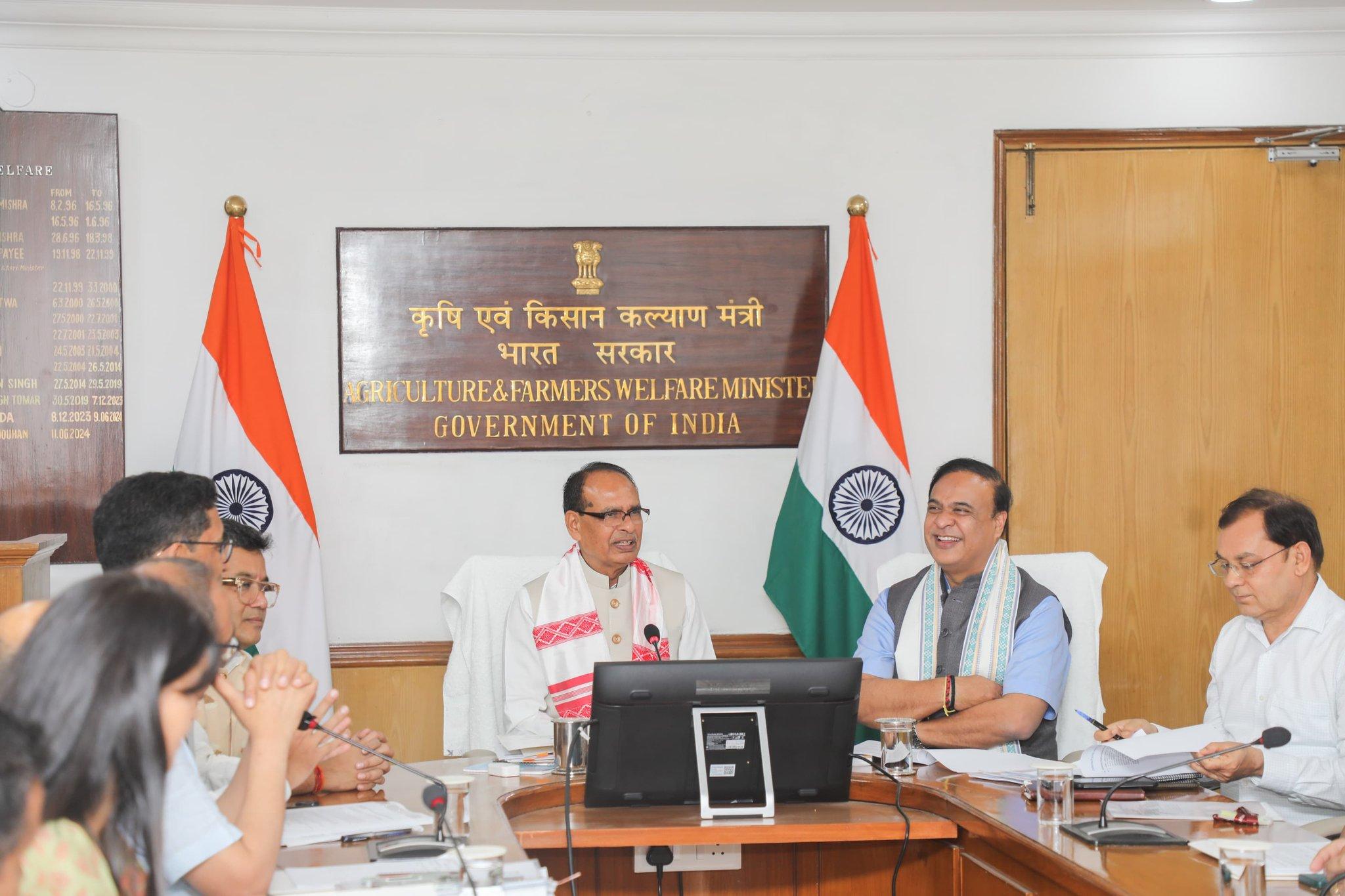 असम ने कृषि निधि के कार्यान्वयन में महत्वपूर्ण प्रगति की है: मुख्यमंत्री सरमा