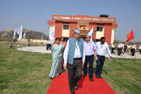 केमिकल, बायोलॉजिकल, रेडियोलॉजिकल व न्यूक्लियर खतरों से निपटने के लिए दिल्ली में फील्ड ट्रेनिंग सेंटर