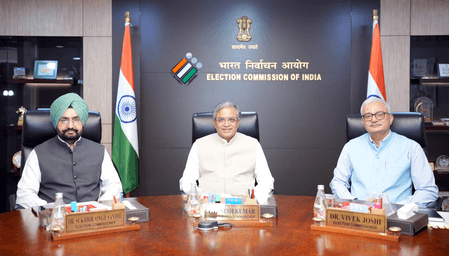 ईसीआई के साथ राजनीतिक दलों की बैठक, 28,000 से अधिक प्रतिनिधियों ने लिया हिस्सा