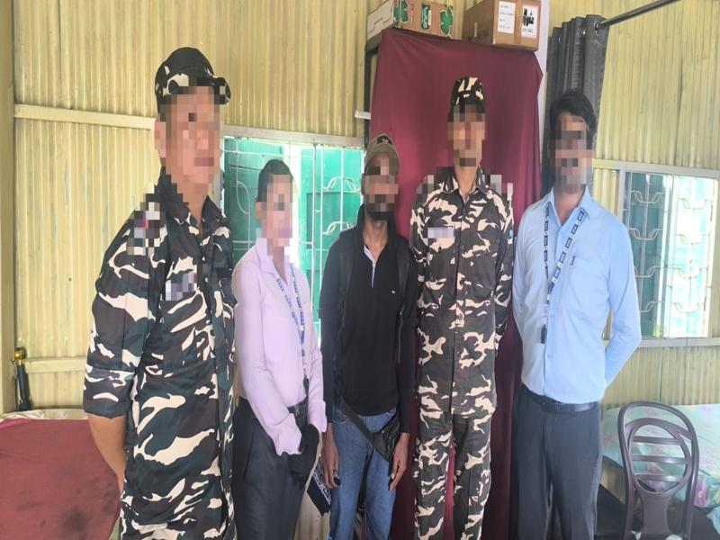 नेपाल से भारत में घुसते समय एक्सपायर्ड वीजा के साथ बांग्लादेशी नागरिक गिरफ्तार