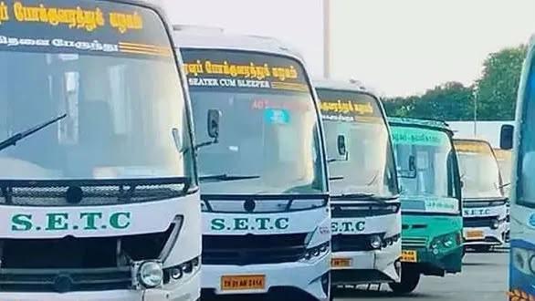 चतुर्थी उत्सव के दौरान चेन्नई लौटने वाले लोगों की भारी भीड़ को देखते हुए चल रही 3,565 बसें
