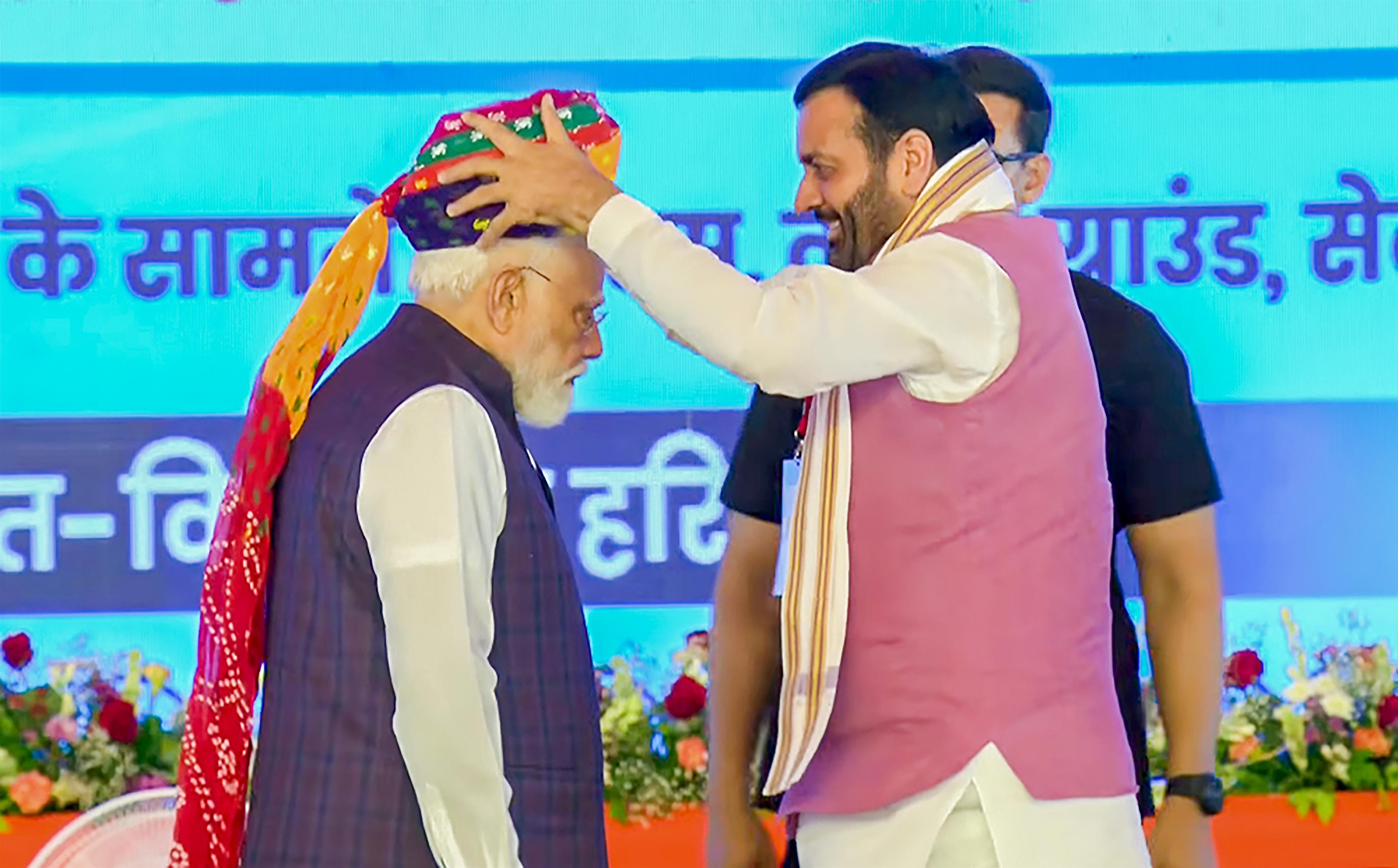 'विकास की नई पटरी पर चल रहा हरियाणा', जींद में पीएम मोदी ने 14,700 करोड़ की परियोजनाओं का किया उद्घाटन और शिलान्यास