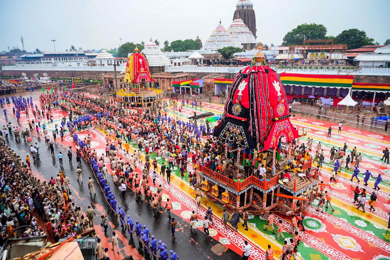 जगन्नाथ रथयात्रा के शुभारंभ पर राष्ट्रपति मुर्मु समेत कई मुख्यमंत्रियों और केंद्रीय मंत्रियों ने दीं शुभकामनाएं