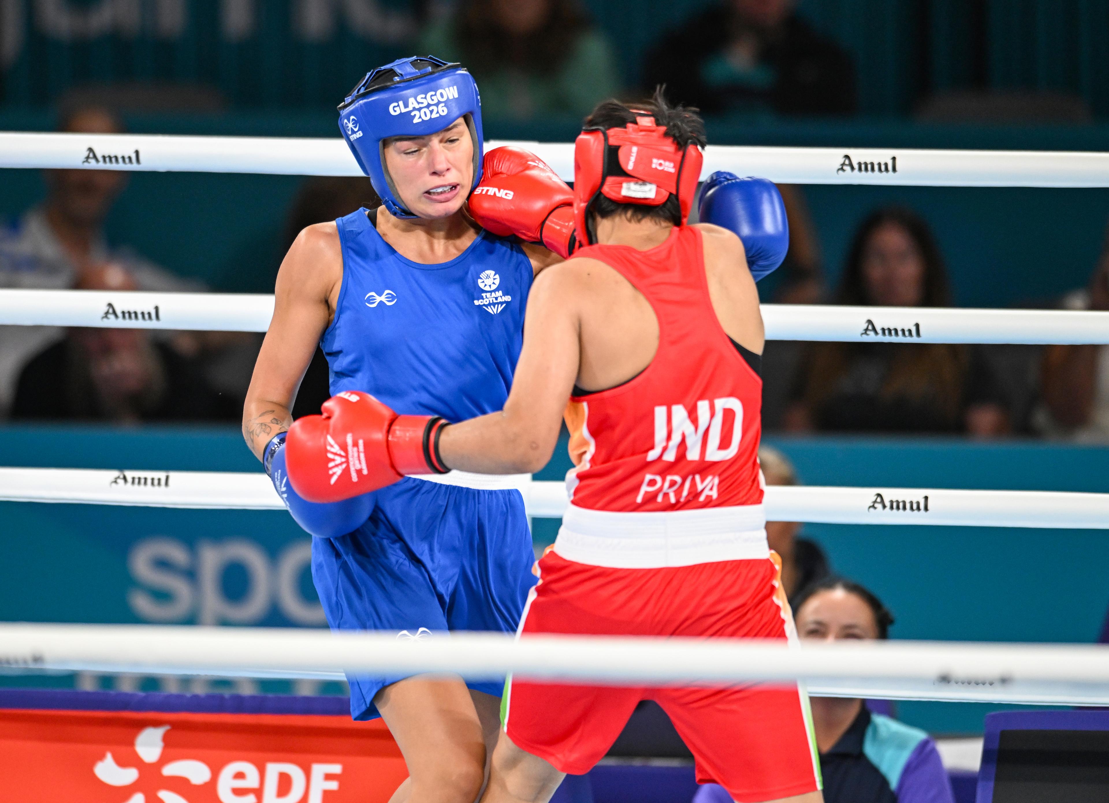 सीडब्ल्यूजी 2026: प्रिया महिलाओं के 60 किग्रा बॉक्सिंग सेमीफाइनल में पहुंचीं, भारत का एक और मेडल पक्का