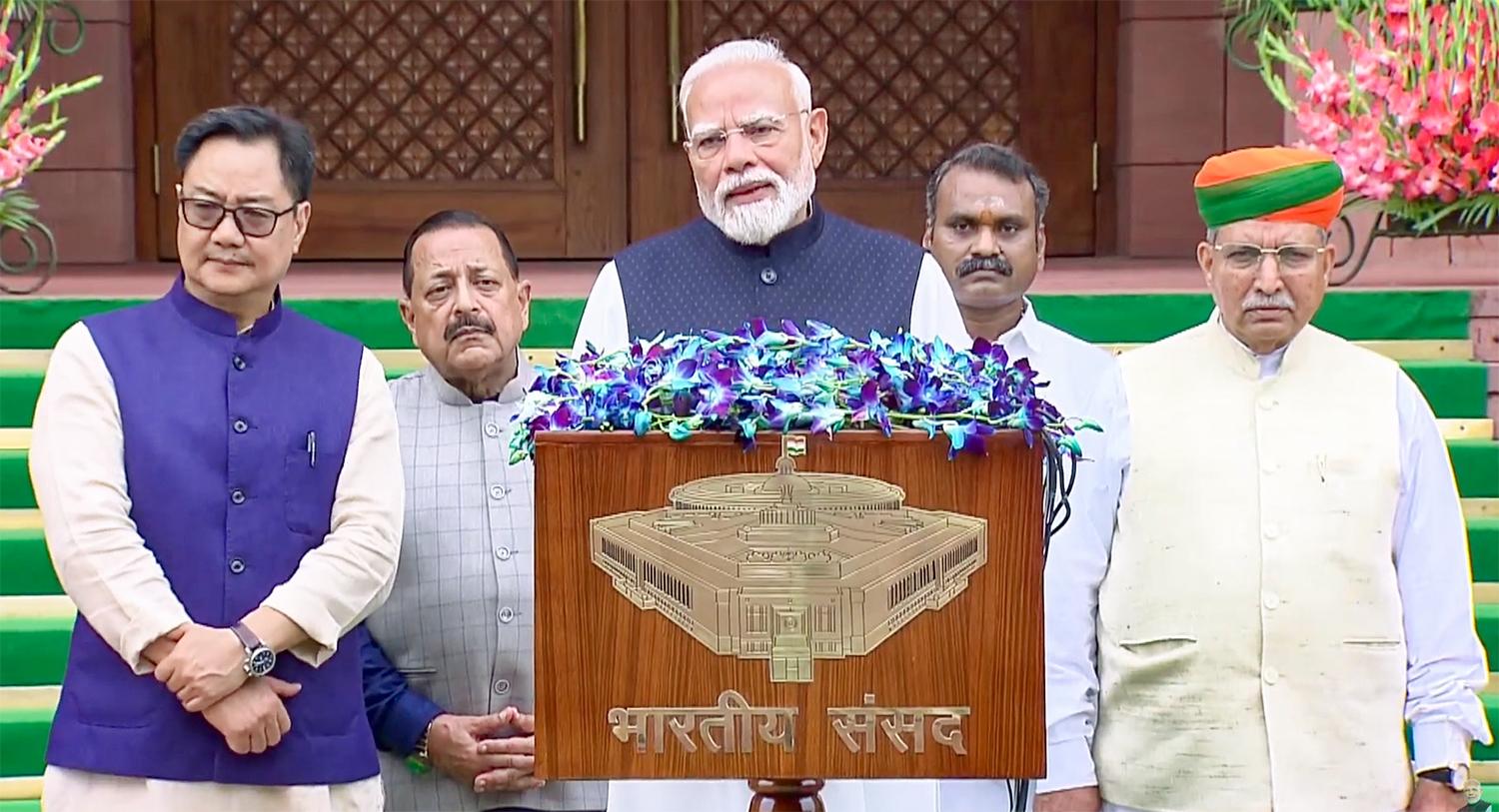 प्रधानमंत्री मोदी बोले- 'जहां तथ्य और तर्क होते हैं, वहां तूफान के लिए जगह नहीं होती'