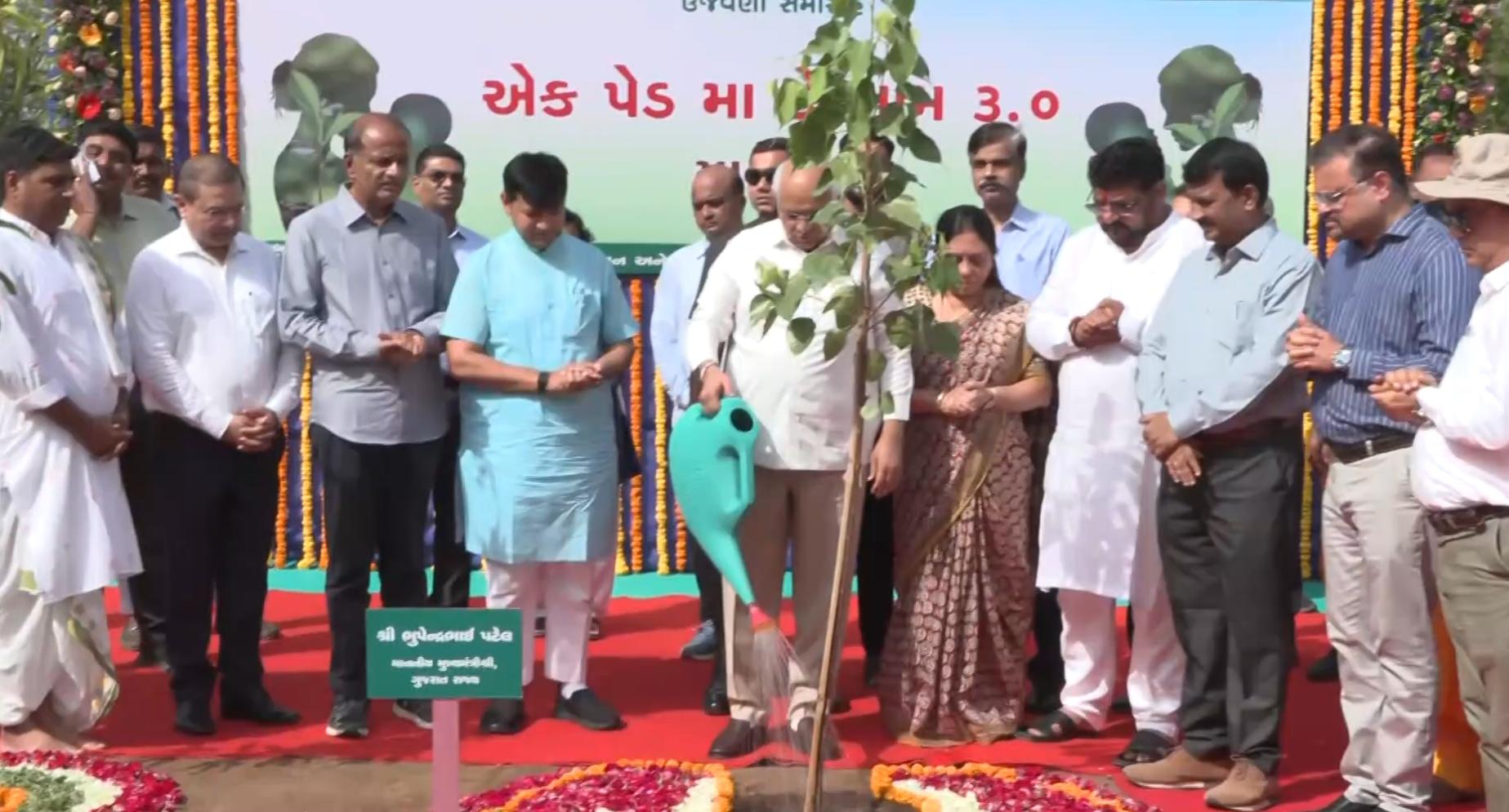 विश्व पर्यावरण दिवस पर गुजरात में वृक्षारोपण का संदेश, सीएम भूपेंद्र पटेल ने जन आंदोलन बनाने की अपील