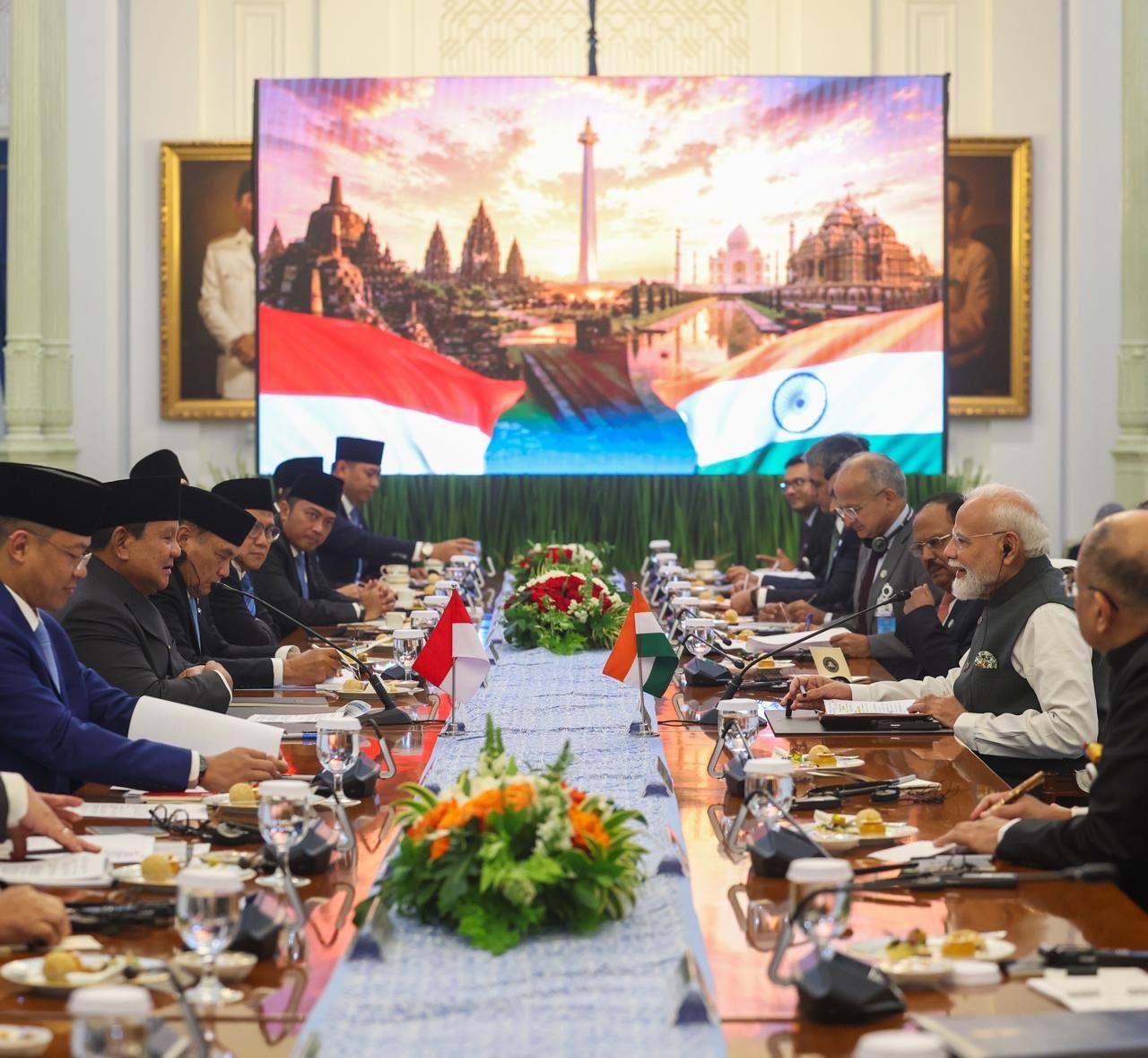 पीएम मोदी और इंडोनेशिया के राष्ट्रपति सुबियांतो ने शांतिपूर्ण हिंद-प्रशांत के लिए प्रतिबद्धता दोहराई: विदेश मंत्रालय
