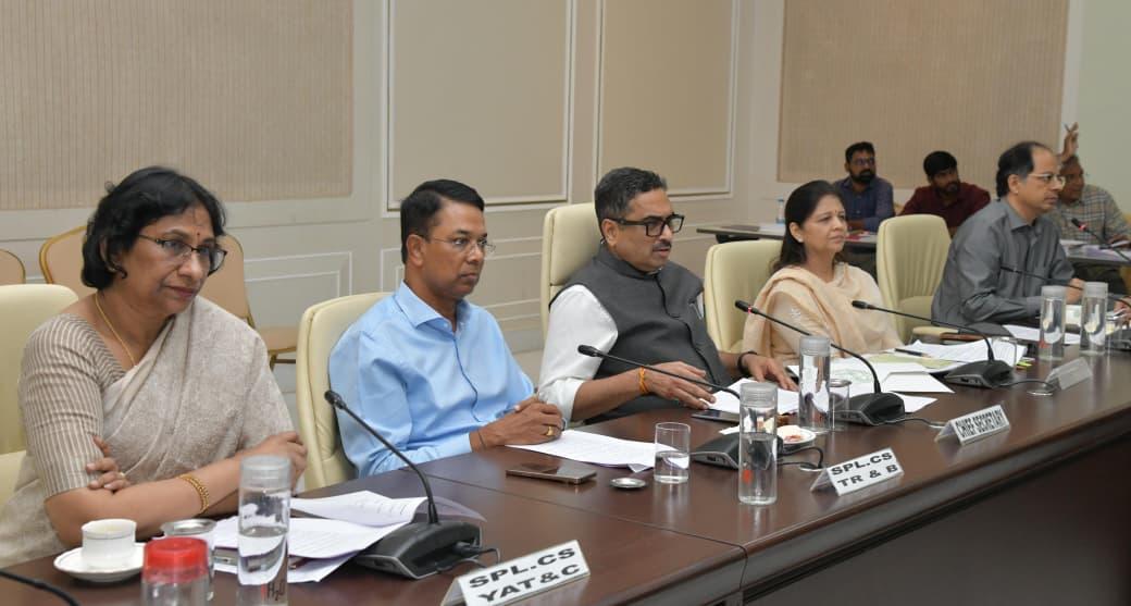 तेलंगाना के मुख्य सचिव ने गोलकोंडा किले में स्वतंत्रता दिवस समारोह की तैयारियों का जायजा लिया