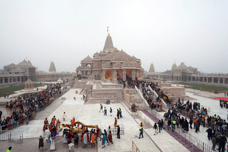 अयोध्या राम मंदिर की प्राण-प्रतिष्ठा की दूसरी वर्षगांठ, अमित शाह और सीएम योगी ने दी शुभकामनाएं