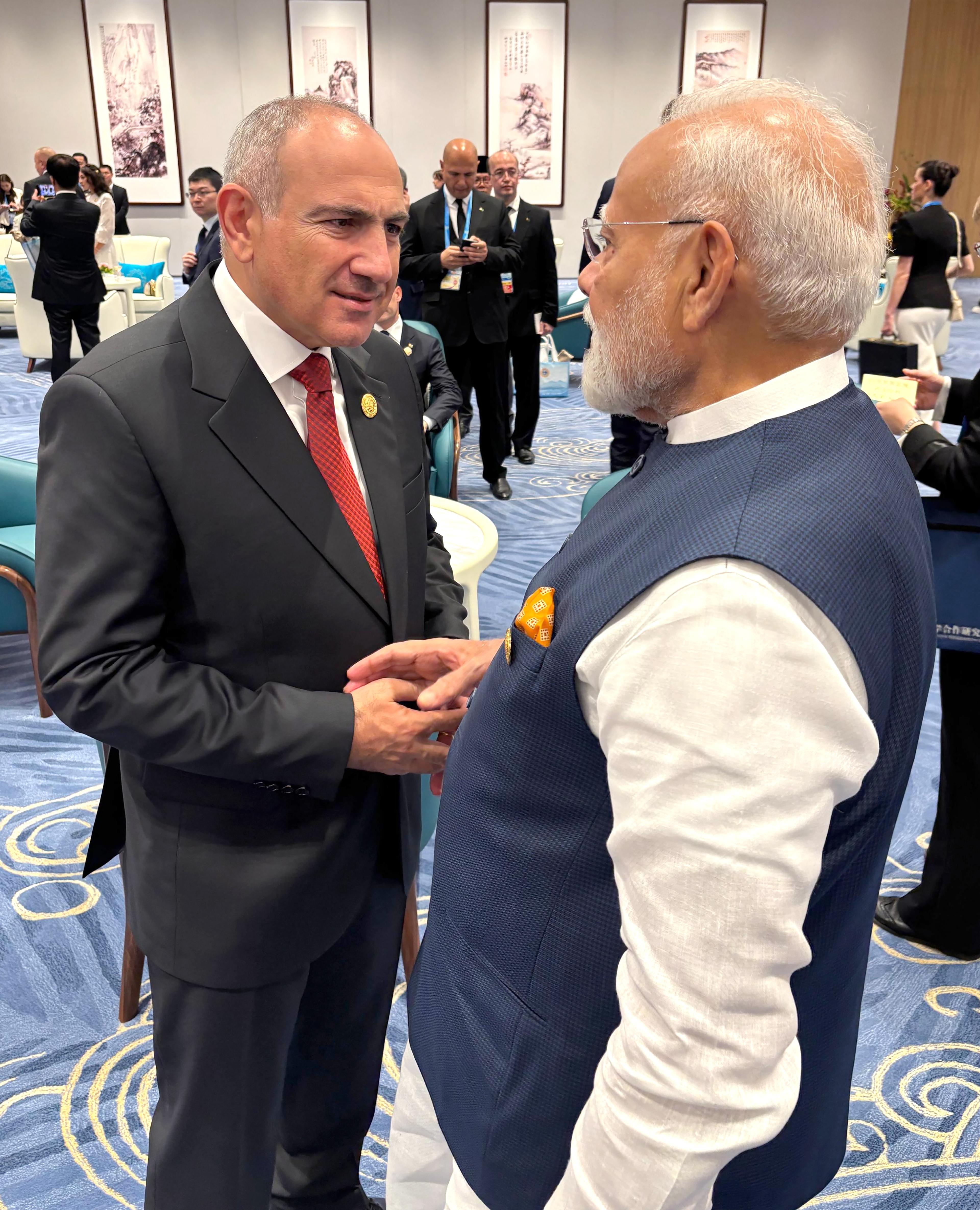 पीएम मोदी ने प्रधानमंत्री निकोल को अर्मेनिया के संसदीय चुनाव में जीत की दी बधाई, सिविक कॉन्ट्रैक्ट पार्टी को मिले ज्यादा वोट