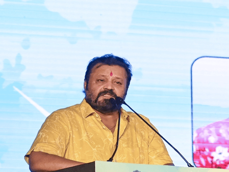 केरल: सीएम विजयन के गढ़ में सुरेश गोपी का रोड शो, बड़ी संख्या में पहुंचे लोग